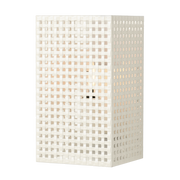 Applique murale en acier tressé blanc perlé T37 - Tolix