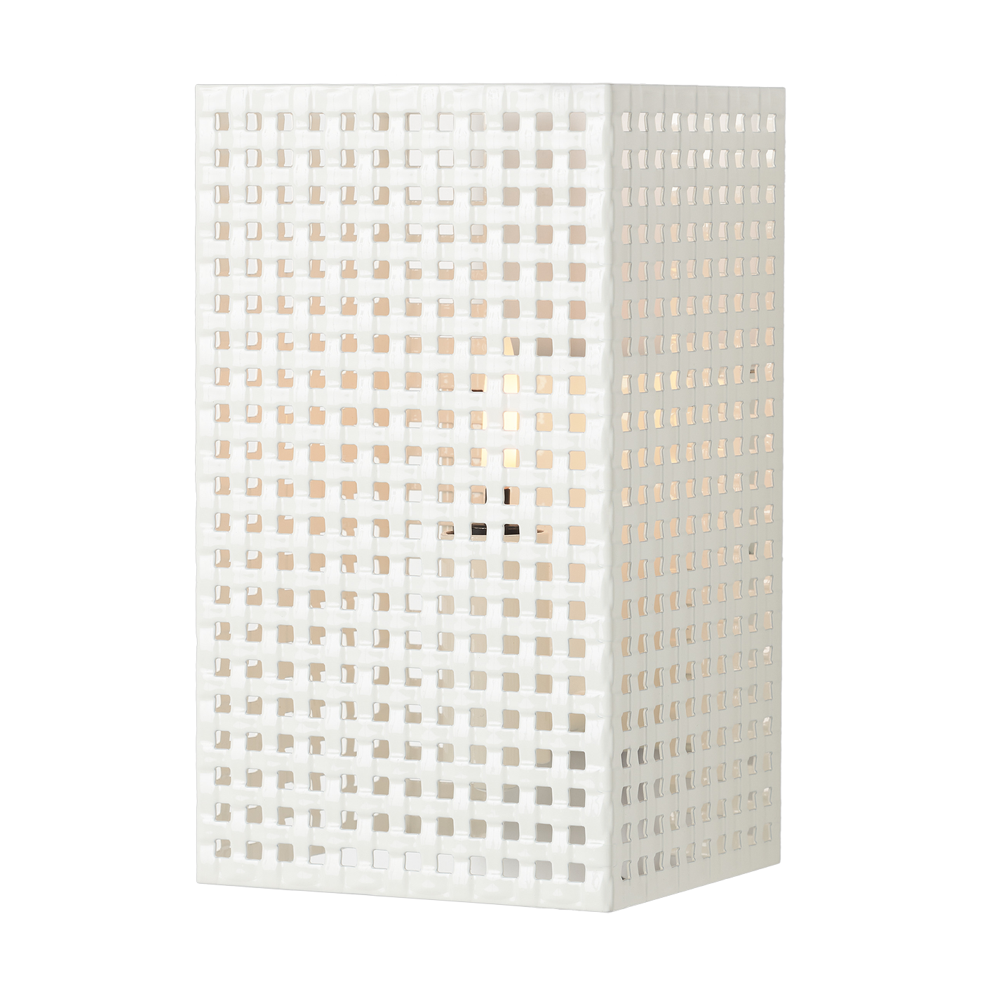 Applique murale en acier tressé blanc pur T37 - Tolix