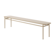 Stahlbank grau-beige 200x34x45cm T37 - -. Tolix