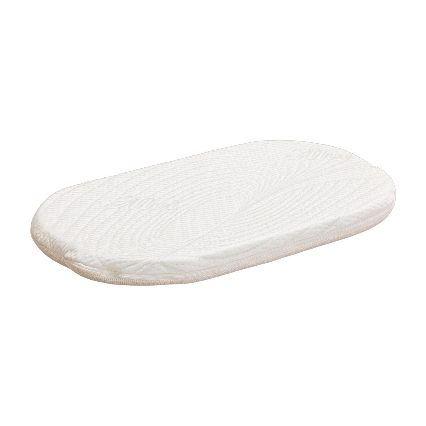 Crib mattress in mousse white polyurethane 70x40x4, 5cm Moses - Metallbude
