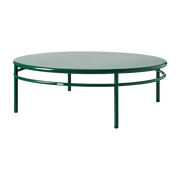 Table basse ronde en acier vert mousse 140cm T37 - Tolix