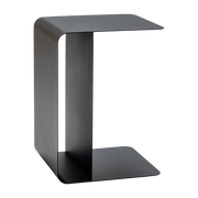 Black steel side table 60x40cm Cosmo - Metallbude