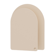 Vase aus Stahl beige cashew 19x15cm Fyona -. Metallbude