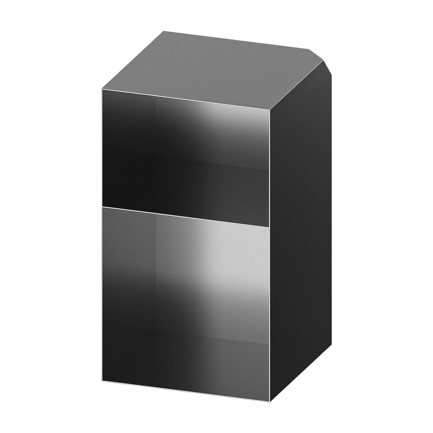 Mesa auxiliar de acero inoxidable Raw 52x30cm - Metallbude