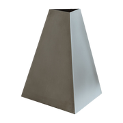 Vase Acciaio inox 27, 5x25cm Raw - Metallbude