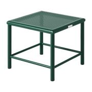 Quadratischer Hocker aus grünem Stahlgeflecht mousse 30cm T37 - -. Tolix