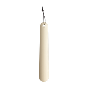 Steel shoehorn beige cashew 25cm Tilo - Metallbude