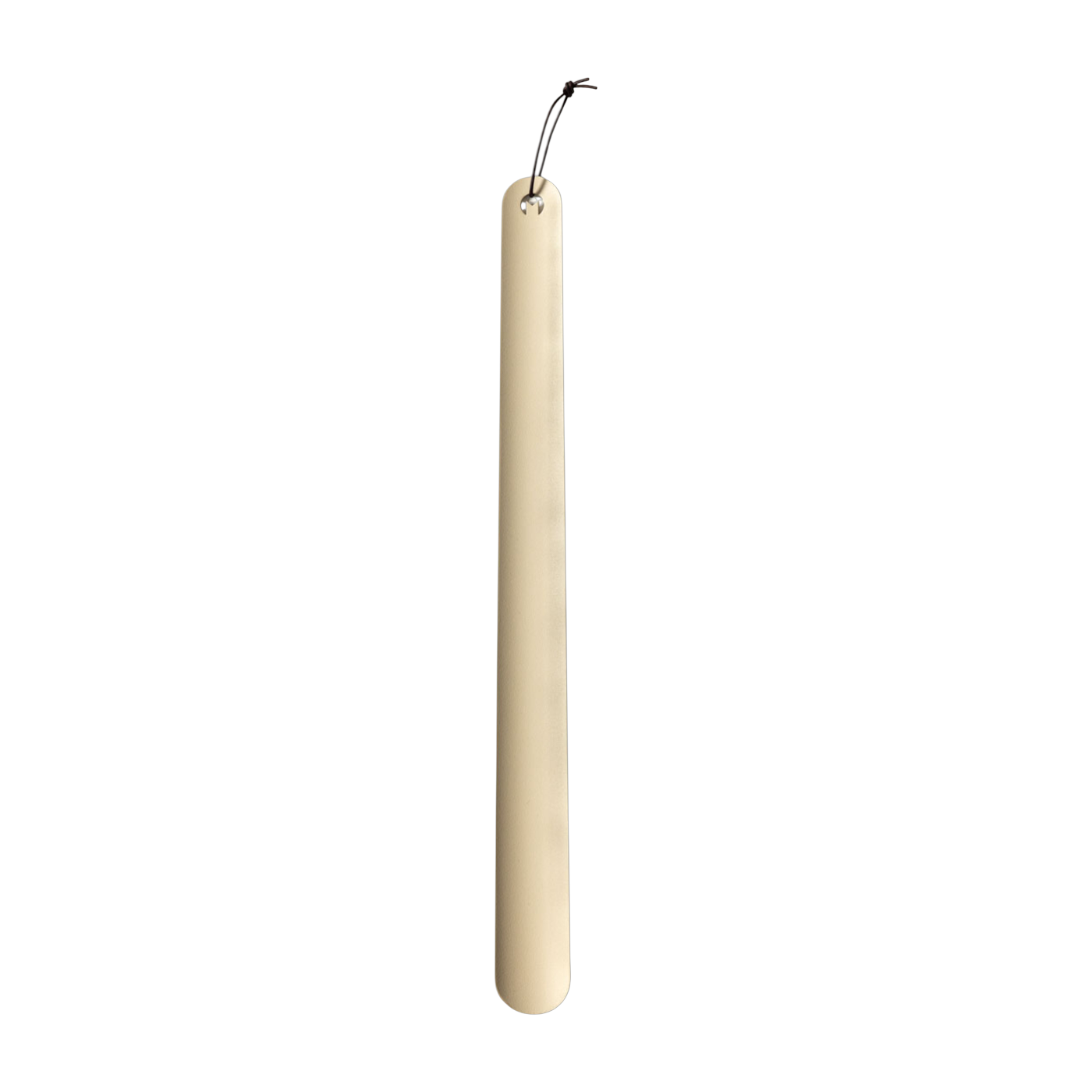 Steel shoehorn beige cashew 50cm Tilo - Metallbude