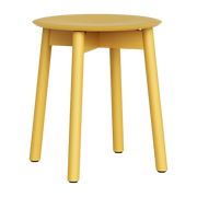 Tabouret en bois éco-certifié jaune 40x45cm full SSD Wood - TIPTOE