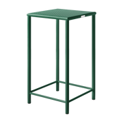 Green braided steel square bar stool mousse 75cm T37 - Tolix