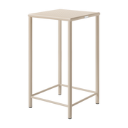 Beige grey braided steel square bar stool 75cm T37 - Tolix