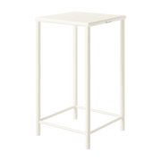 Taburete de bar cuadrado de acero trenzado blanco perla 75cm T37 - Tolix