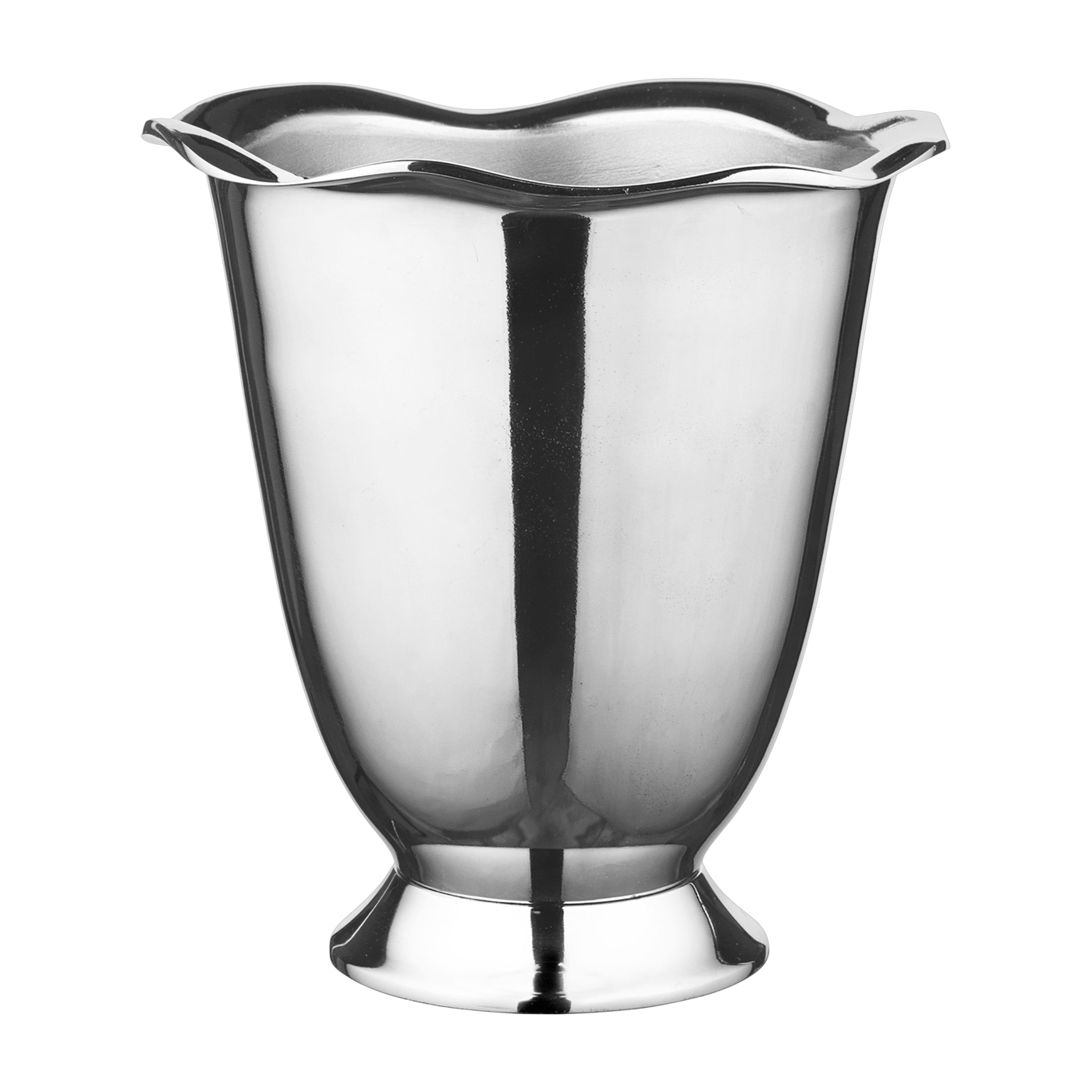 Beatrice 23cm silver aluminum wine bucket - Broste Copenhagen