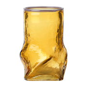 Vase en verre soufflé doré 12,2x22cm Ellen - Broste Copenhagen