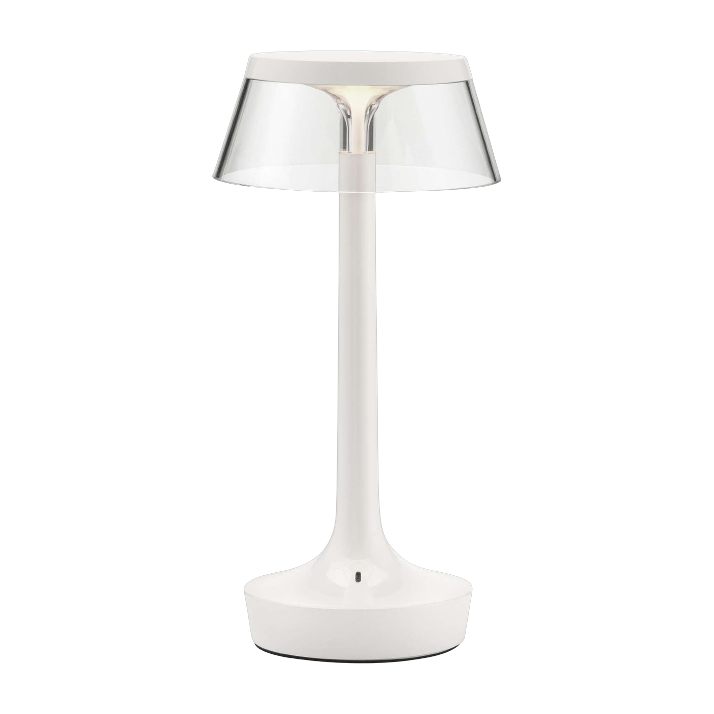 Lampe sans fil blanche 13x27cm Bon jour - Flos