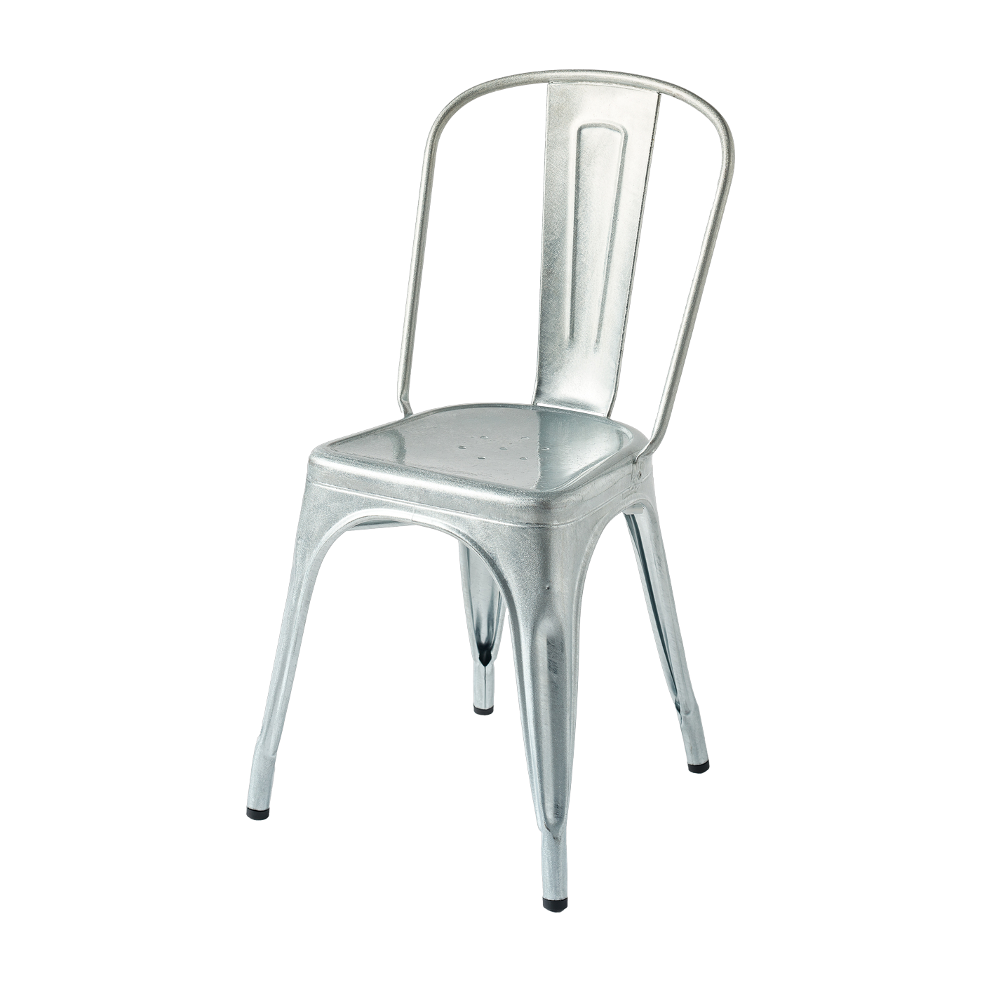 Galvanized steel chair A - Tolix