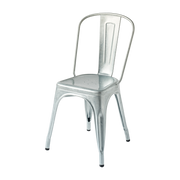 Chaise en acier galvanisé A - Tolix