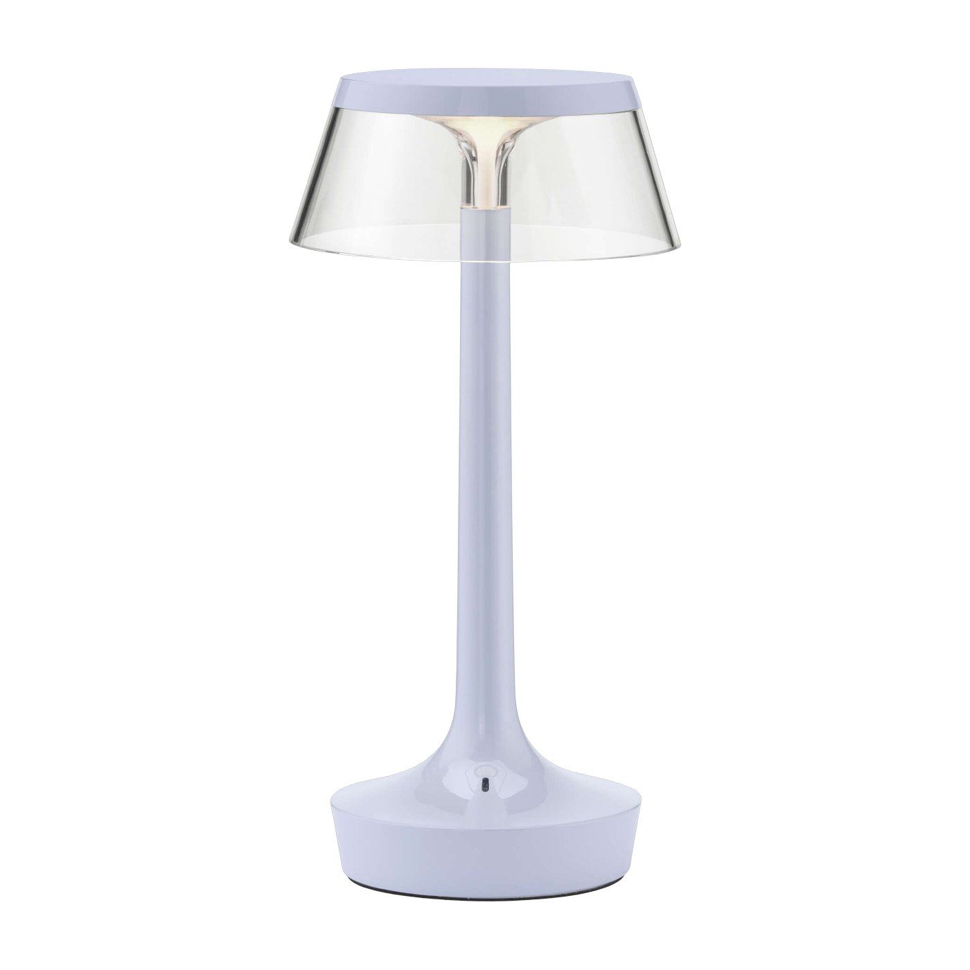 Lampe sans fil bleue 13x27cm Bon jour - Flos