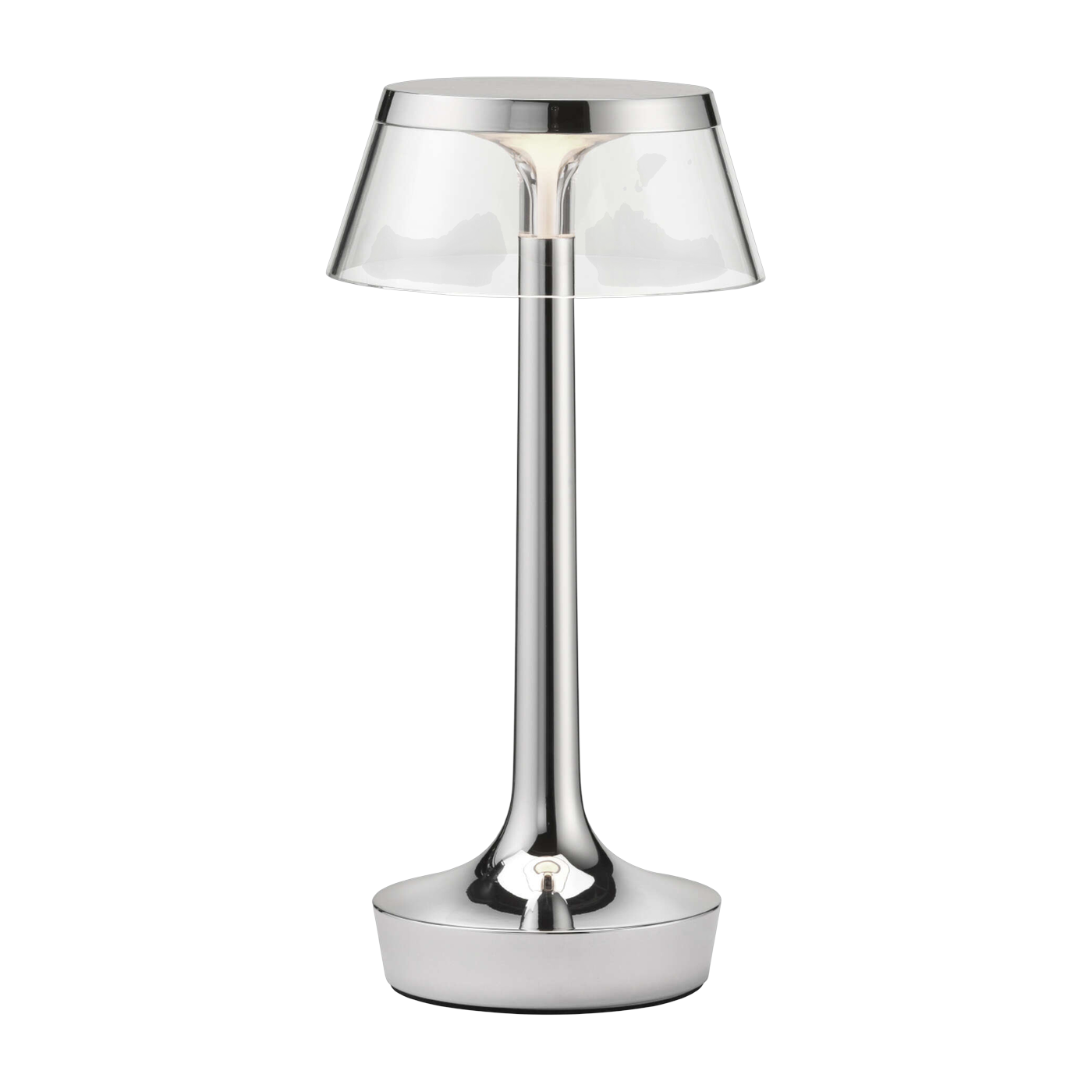 Lampe sans fil chromé 13x27cm Bon jour - Flos
