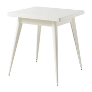 Rectangular table in pure white steel 70x70cm 55 - Tolix