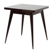 Table rectangulaire  en acier brun noir 70x70cm 55 - Tolix
