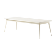 Table rectangulaire en acier blanc perlé 240x100cm 55 - Tolix