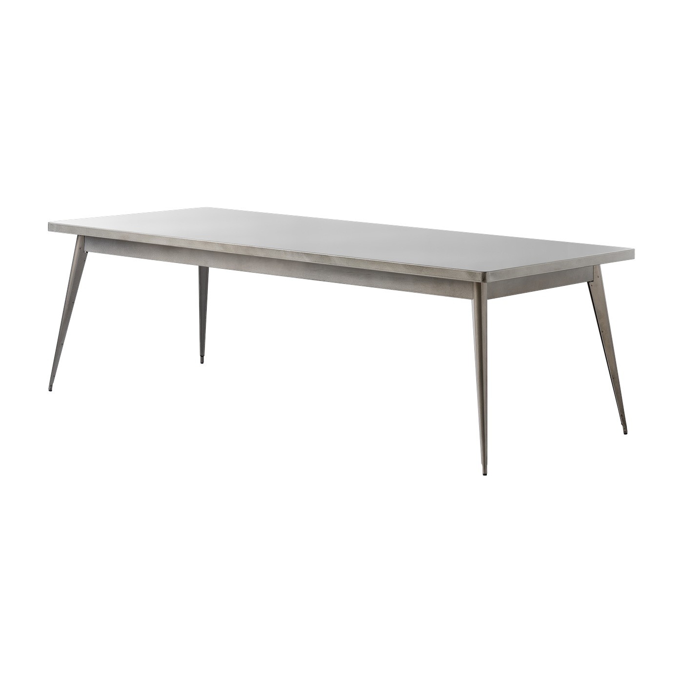 Tavolo rettangolare in acciaio verniciato grezzo 240x100cm 55 - €. Tolix