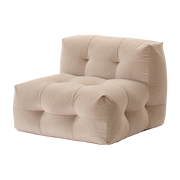Poltrona textum avelina beige 105cm Not-A-Sofa - EMKO