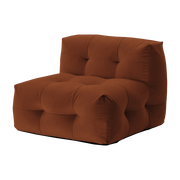 Sillón Textum avelina chocolate 105cm Not-A-Sofa - EMKO