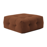 Pouf en tissu textum avelina chocolat 105x48cm Not-A-Sofa - EMKO