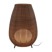 Lampe de sol led non dimmable en aluminium marron 80x123cm Amphora 02 - Bover