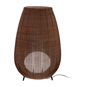 Lámpara de sol led regulable aluminio marrón 89x137cm Amphora 03 - Bover