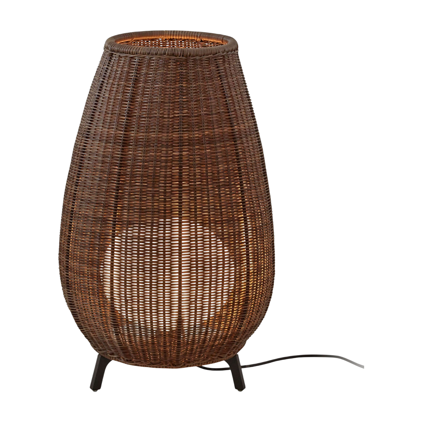 Lampe de sol led dimmable aluminium brown 49x77, 5cm Amphora 01 - Bover