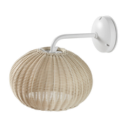 Applique murale d'extérieur led triac dimmable blanc ivoire 27cm Garota A/01 - Bover
