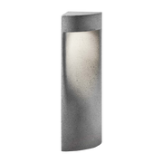 Lampada da terra dimmerabile per esterni in cemento grigio da 60 cm Moai B/60 - Bover