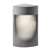 Lampadaire d'extérieur dimmable en béton gris 35cm Moai B/35 - Bover