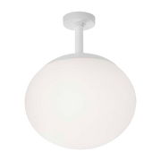White brass triac dimmable led garden ceiling light 50cm Elipse PF/50 - Bover