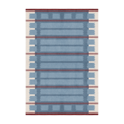 Alfombra rectangular de lana iris petrol 200x300cm Röllakan - Layered