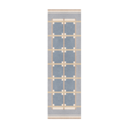 Alfombra rectangular de lana summer sky 75x240cm Röllakan Ruth - Layered