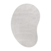Organischer Teppich aus getufteter Wolle new pearl 200x300cm Residue -. Layered