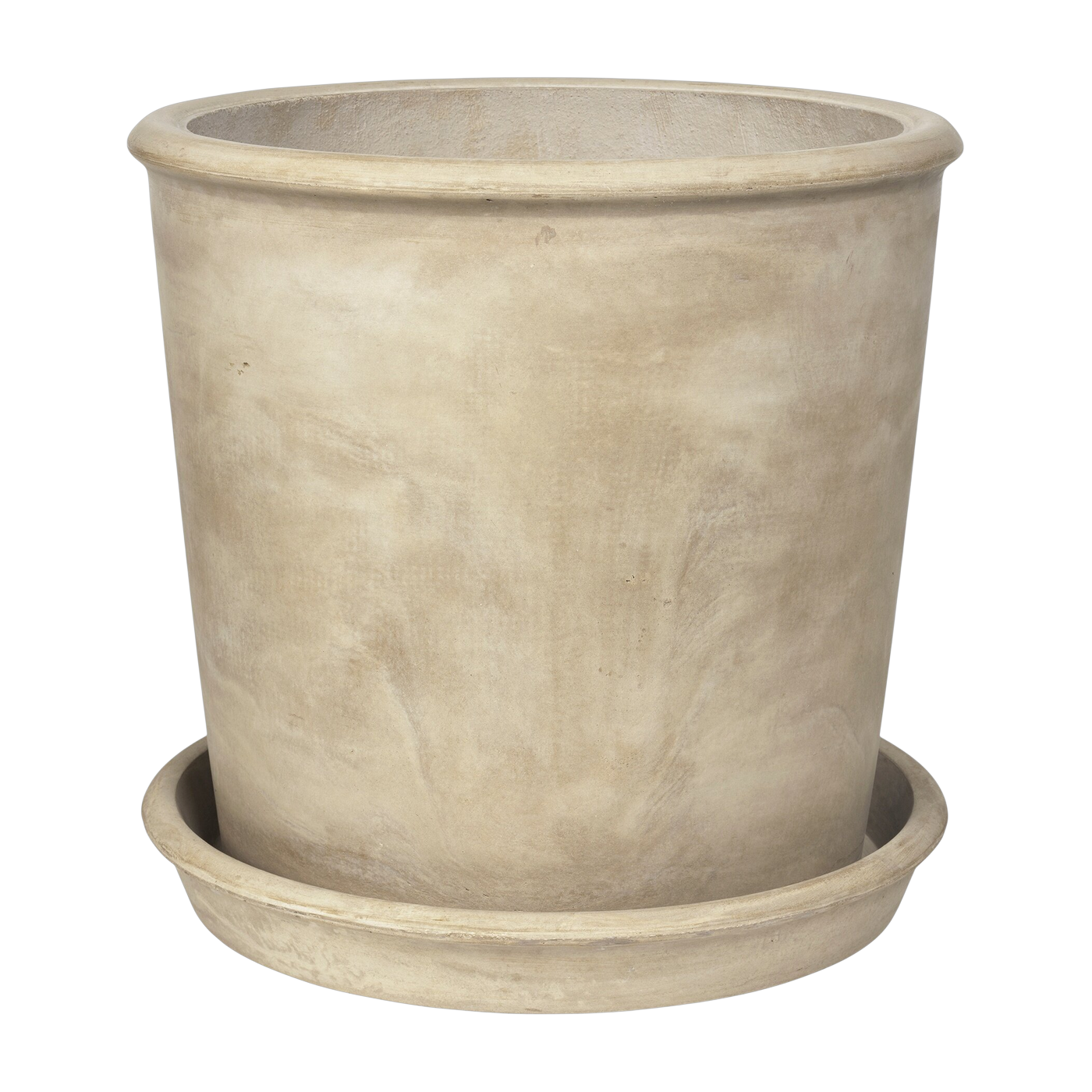Blumentopf aus antikem Ton beige 50x50cm Rolf -. Broste Copenhagen