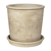 Pot de fleurs en argile antique beige 50x50cm Rolf - Broste Copenhagen