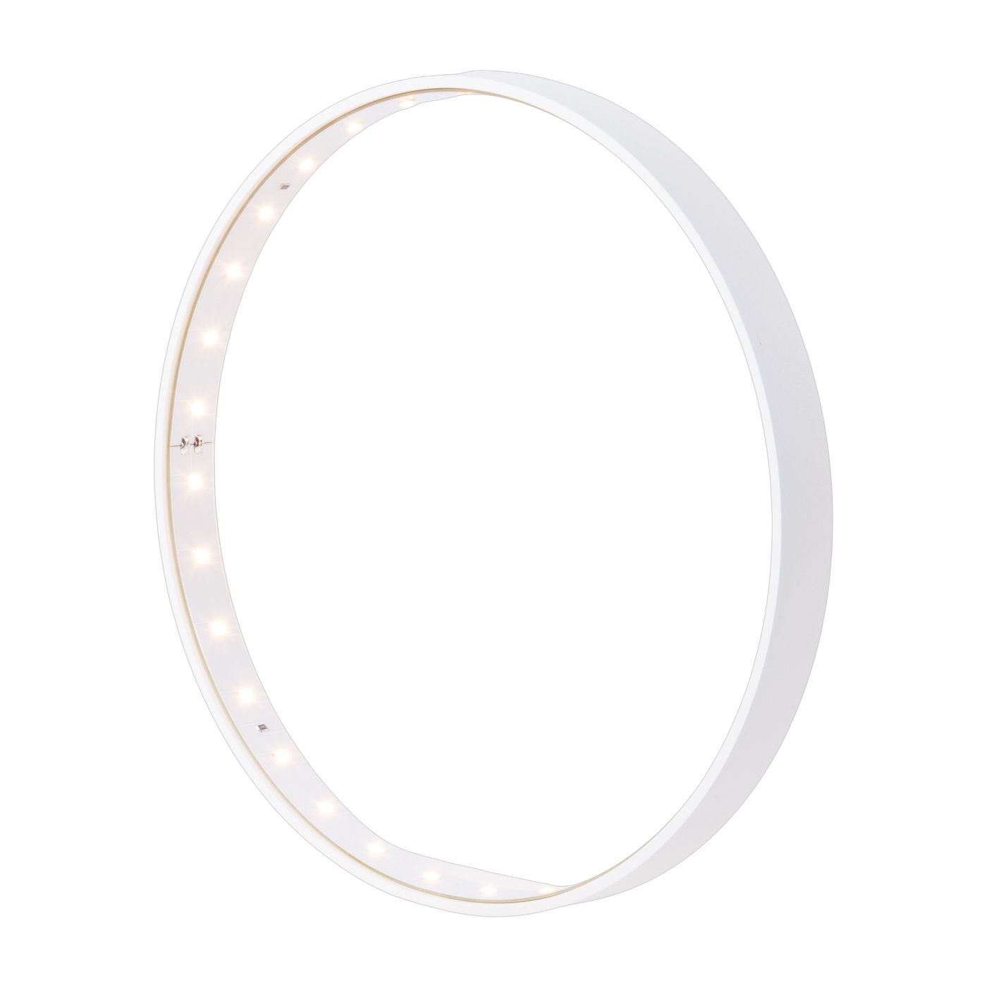 Lampada da tavolo ronde in acciaio bianco 22cm Nano - Le deun