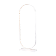 Lampe en acier blanc 55x21cm Oval - Le deun