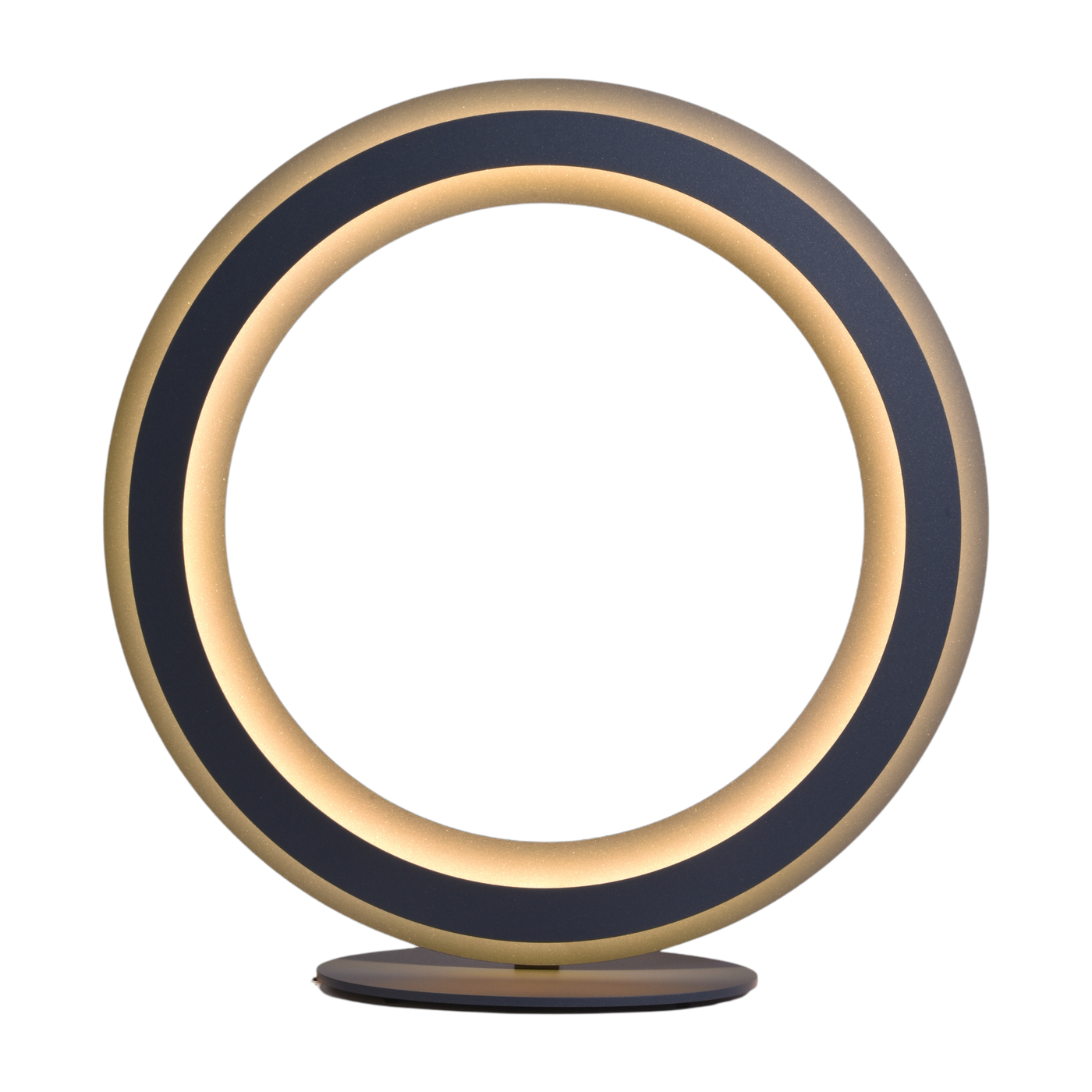 Lampada ronde in acciaio blu scuro 50 cm Zepto - Le deun