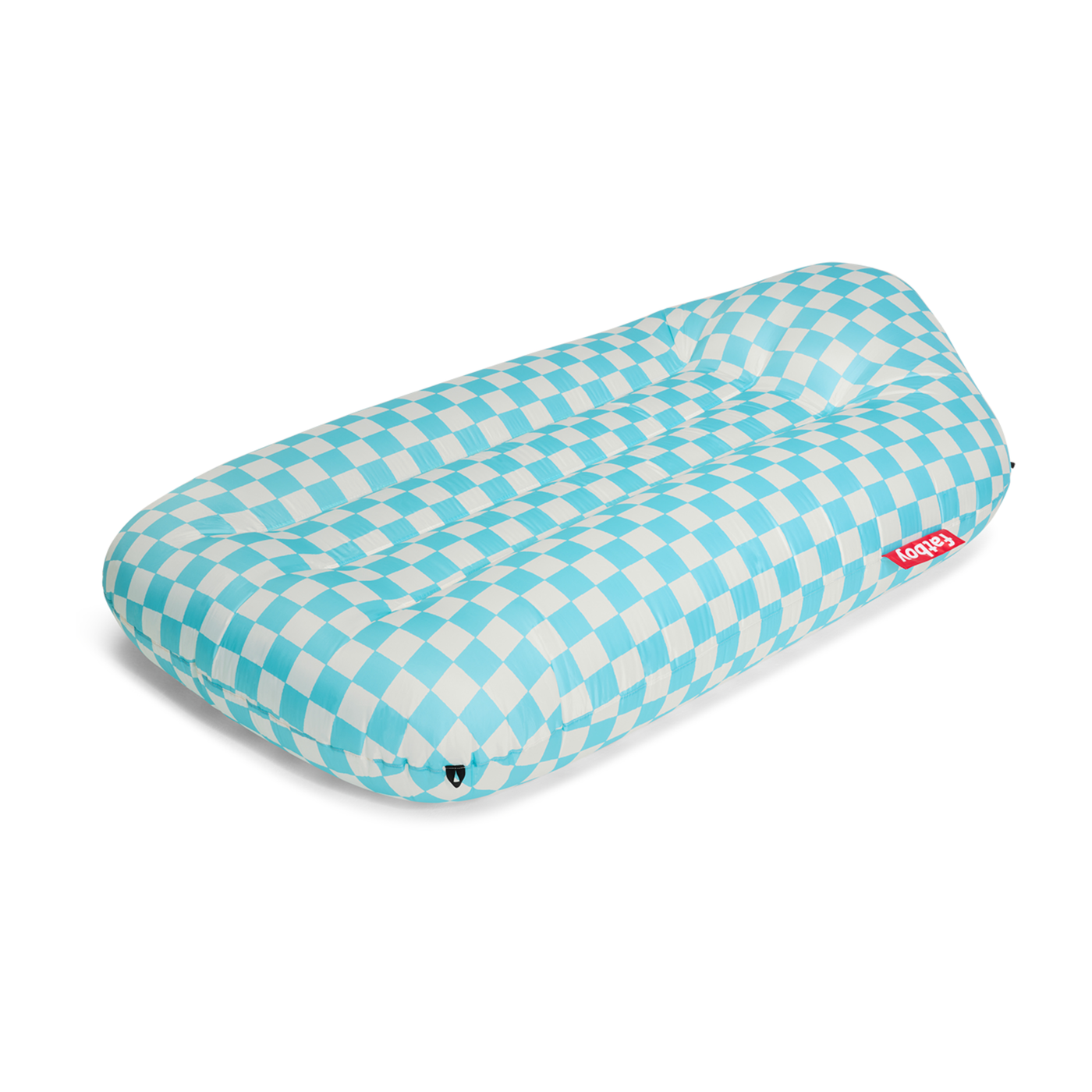 Pouf gonflable 3.0 chess azur Lamzac - Fatboy