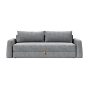 Divano trasformabile in tessuto twist granite 150-200cm Cono - Innovation Living