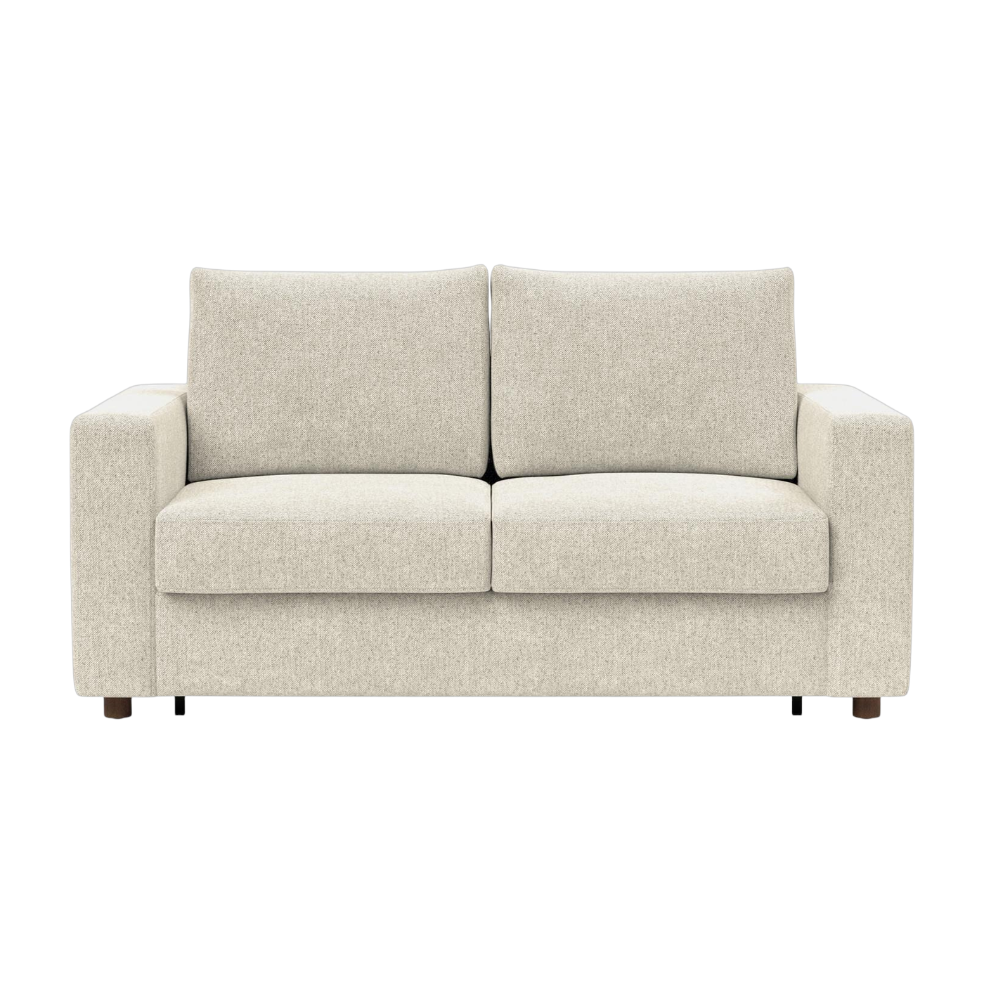Schlafsofa mit Armlehnen taura off white 140-195cm Neah - -. Innovation Living
