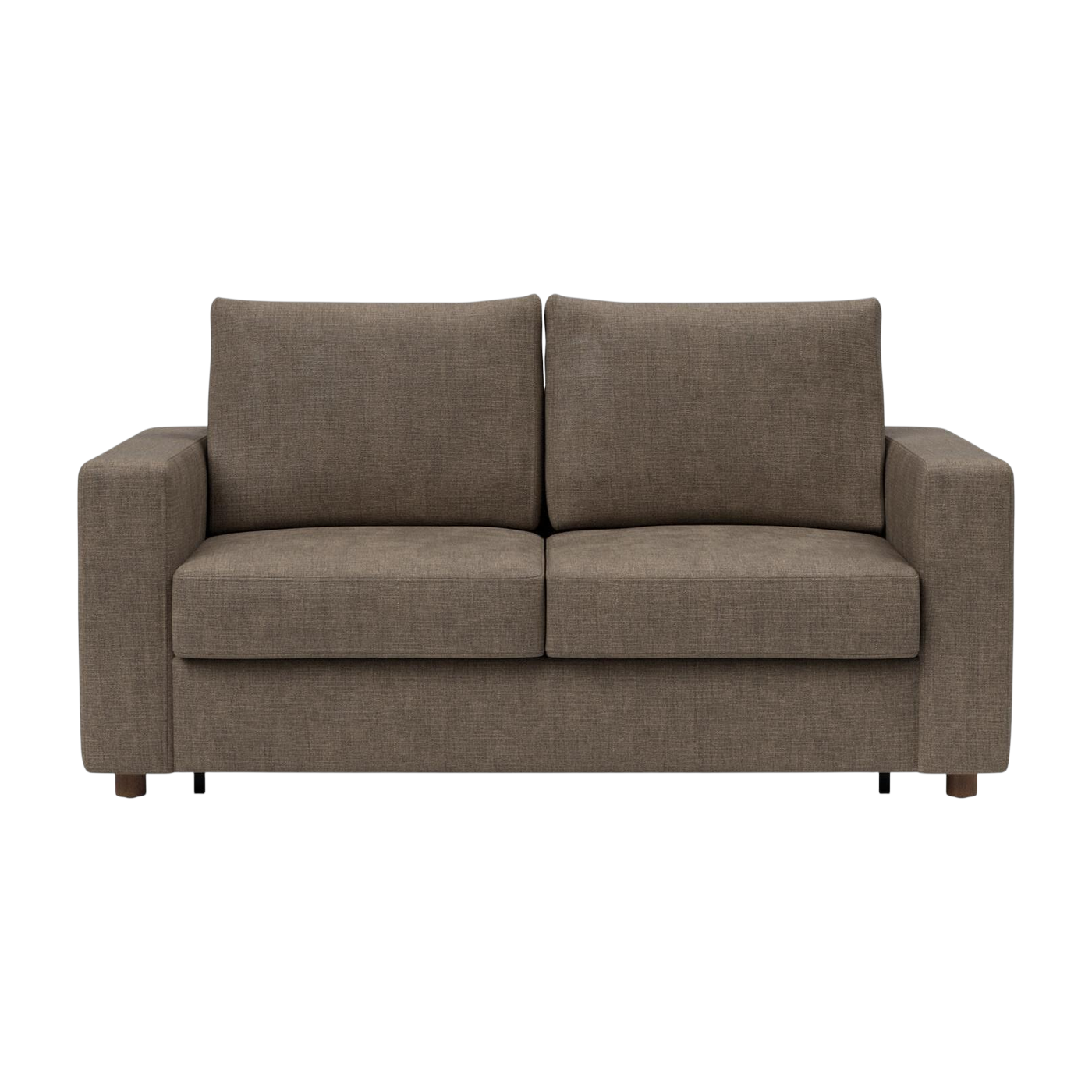 Schlafsofa mit Armlehnen esina cedar brown 140-195cm Neah - -. Innovation Living