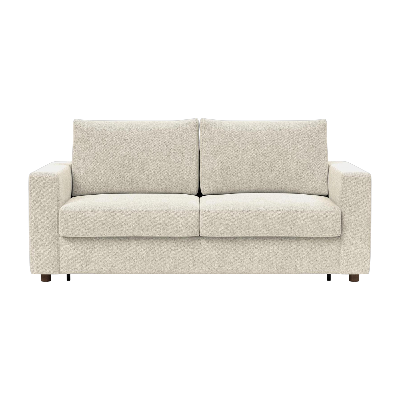 Schlafsofa mit Armlehnen taura off white 160-195cm Neah - Innovation Living